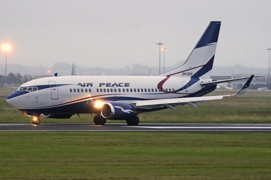 Air Peace Boeing 737-528
